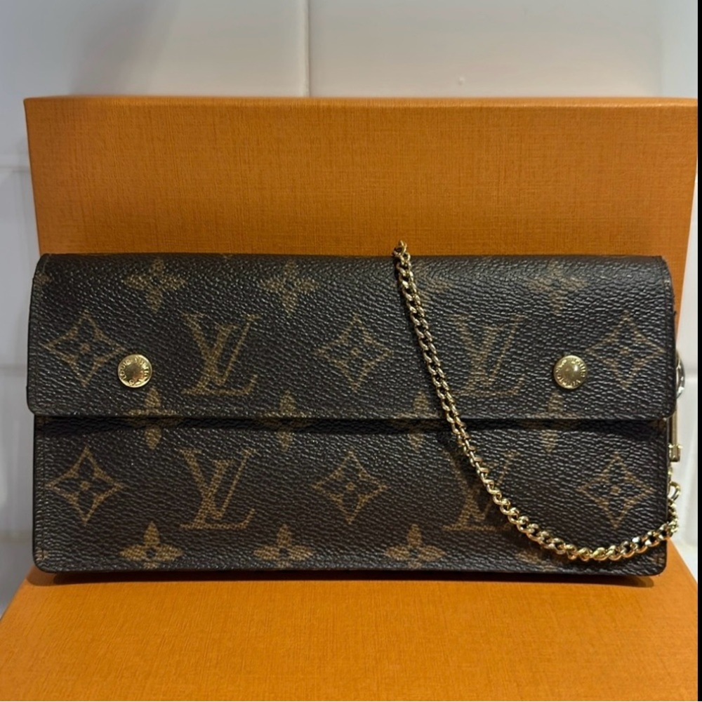 Louis Vuitton Monogram Canvas Portefeuille Accordeon Wallet